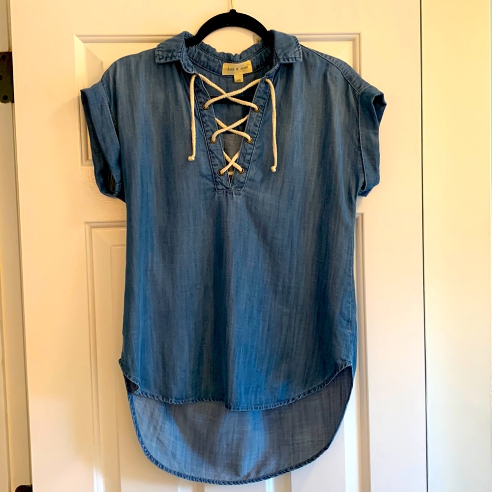 Denim shirt